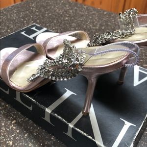 Anne Klein high heel rhinestone ankle